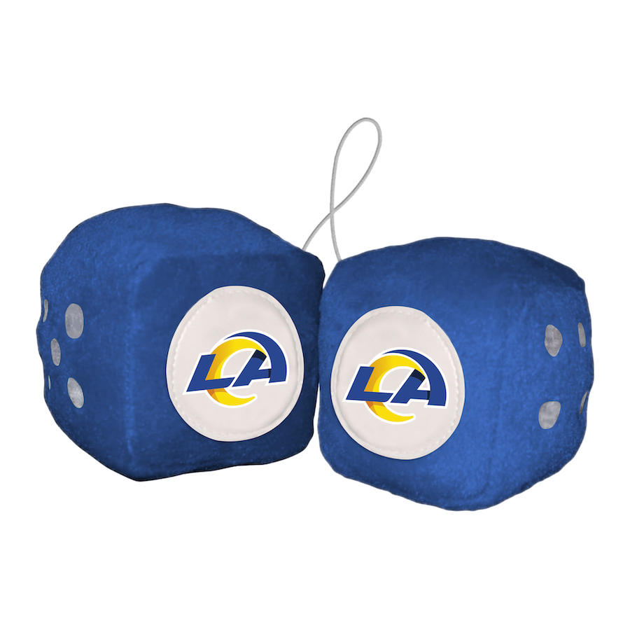 Los Angeles Rams Fuzzy Dice