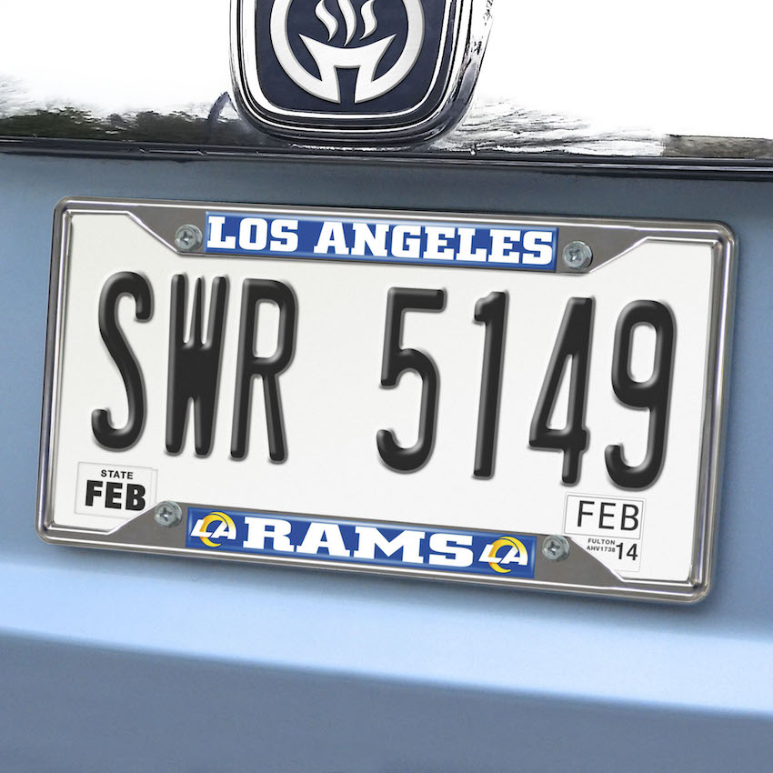 Los Angeles Rams License Plate Frame