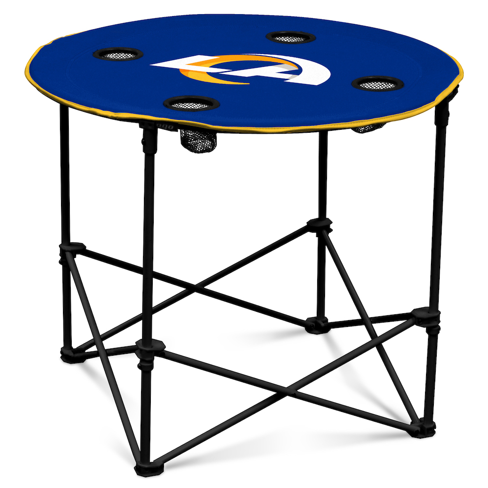 Los Angeles Rams Round Tailgate Table