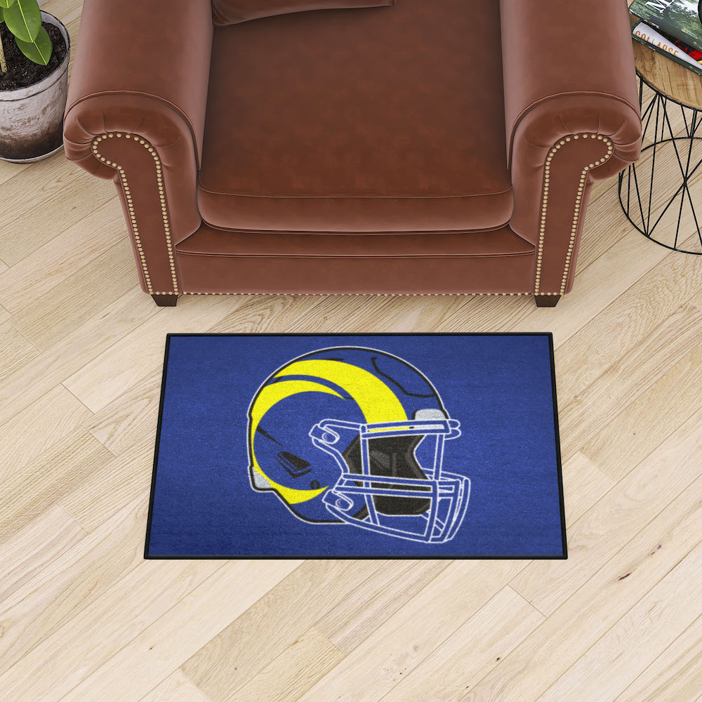 Los Angeles Rams Football Rug