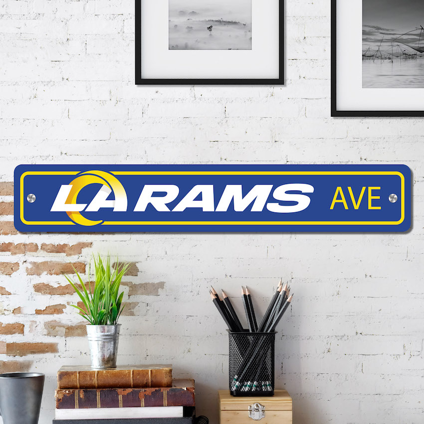 Los Angeles Rams Street Sign