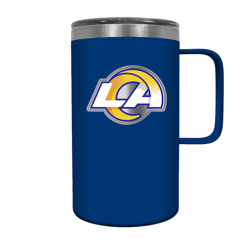 Los Angeles Rams 18 oz HUSTLE Travel Mug - Team Color