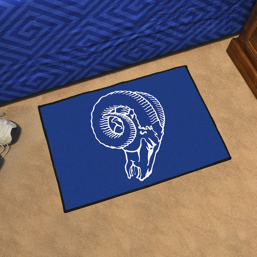 Los Angeles Rams Vintage 20 x 30 STARTER Floor Mat - Throwback Logo