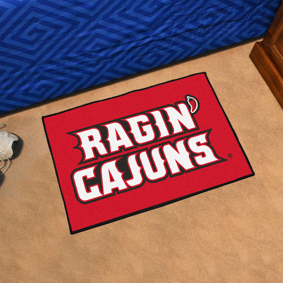 Louisiana Lafayette Ragin Cajuns 20 x 30 STARTER Floor Mat