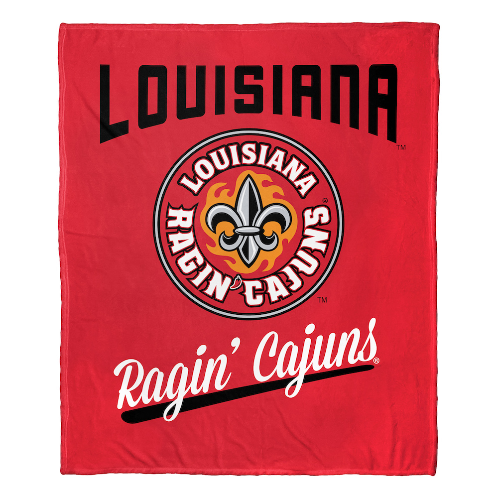 Louisiana Ragin Cajuns ALUMNI Silk Touch Throw Blanket 50 x 60 inch