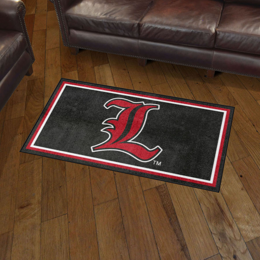 Louisville Cardinals ALT LOGO 3x5 Area Rug