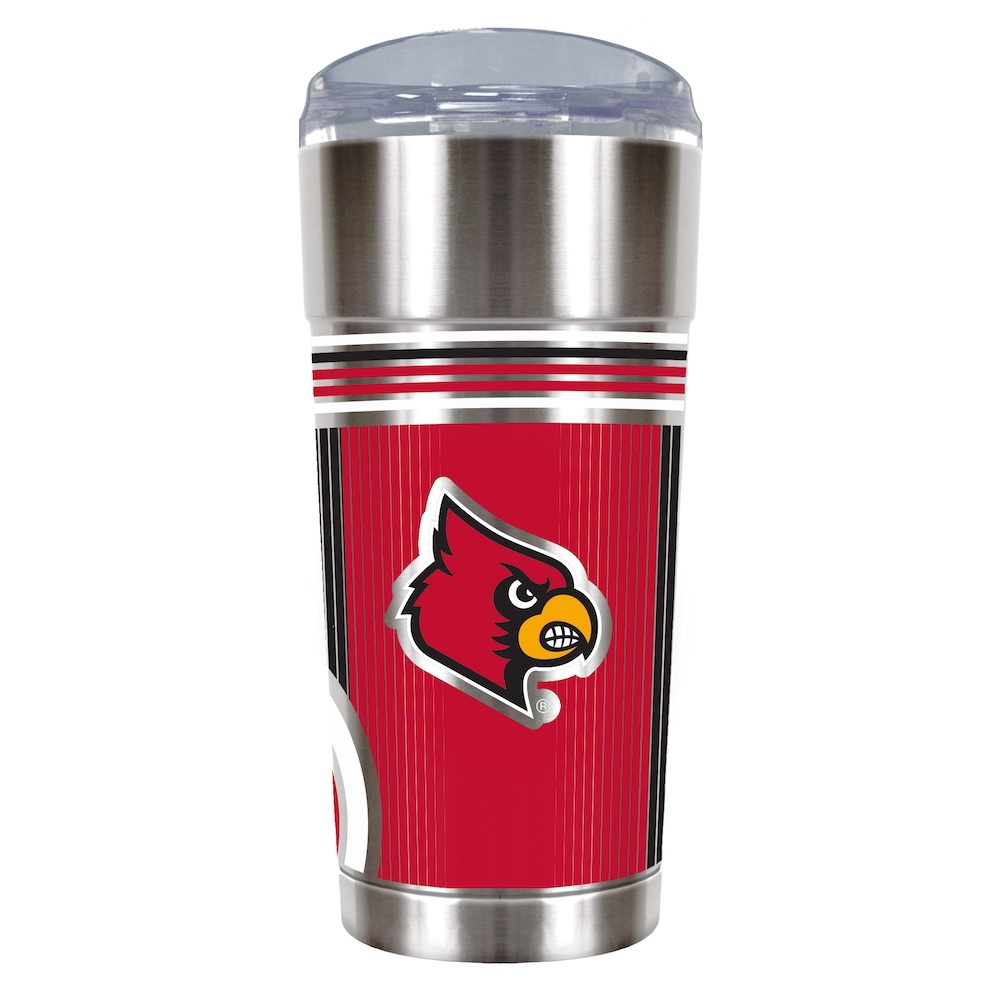 Louisville Cardinals COOL VIBES 24 oz Eagle Travel Tumbler