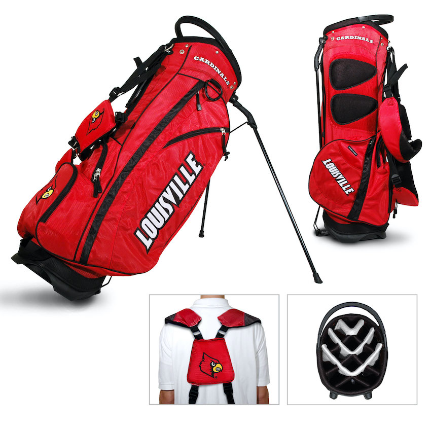 Louisville Cardinals Fairway Carry Stand Golf Bag