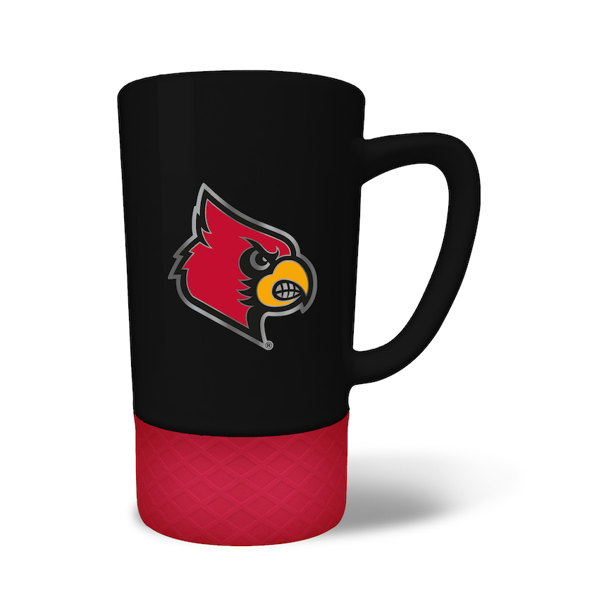 Louisville Cardinals 15 oz Team Colored JUMP Mug