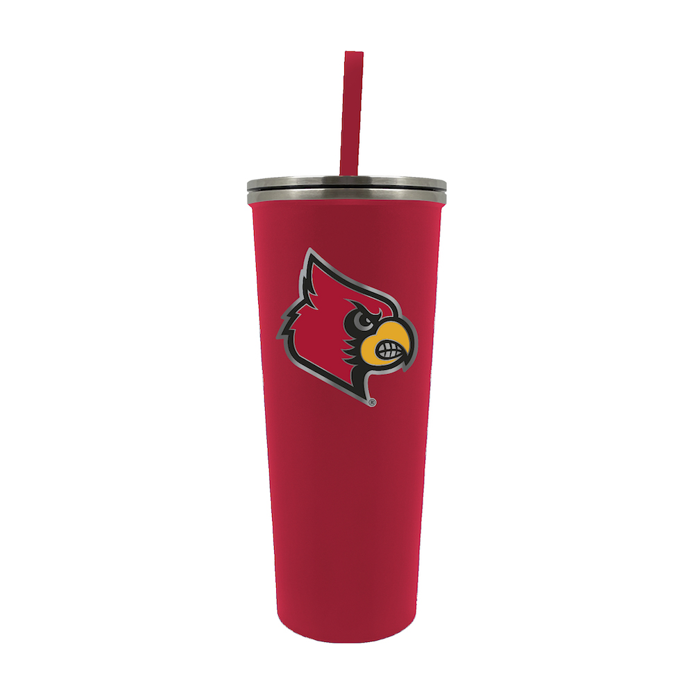 Louisville Cardinals 24 oz Team Color Skinny Tumbler