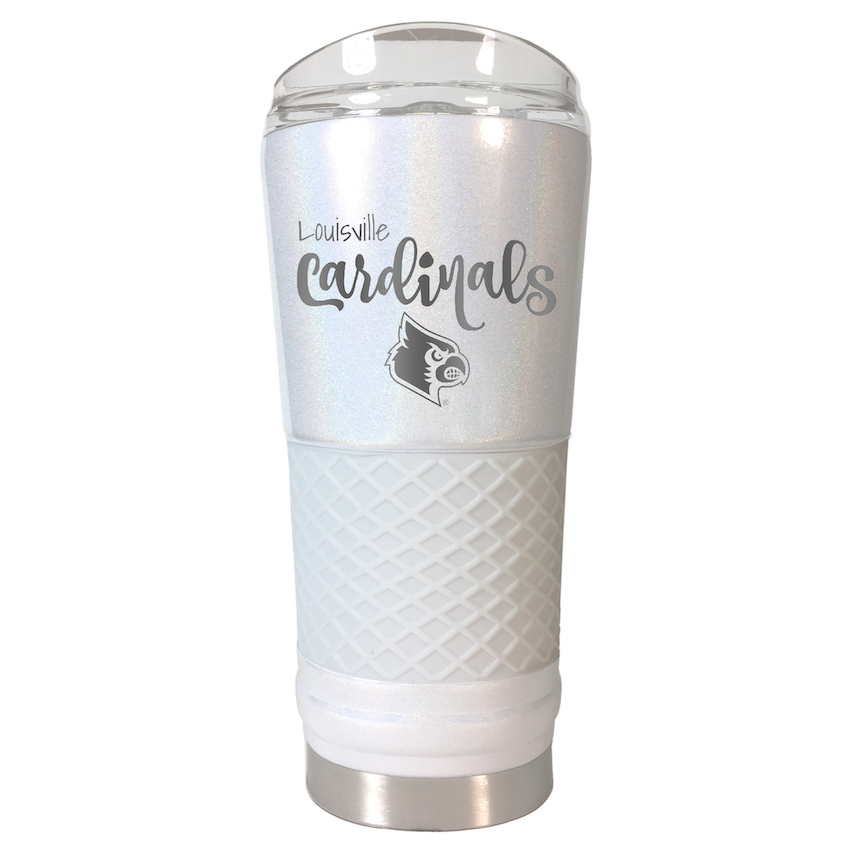 Louisville Cardinals 24 oz OPAL Draft Travel Tumbler