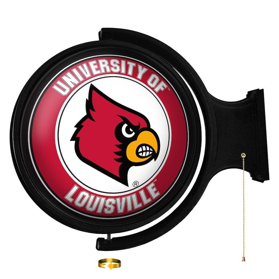 Louisville Cardinals LED Rotating Wall Sign