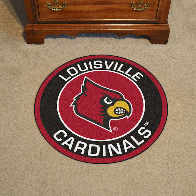 Louisville Cardinals Roundel Mat