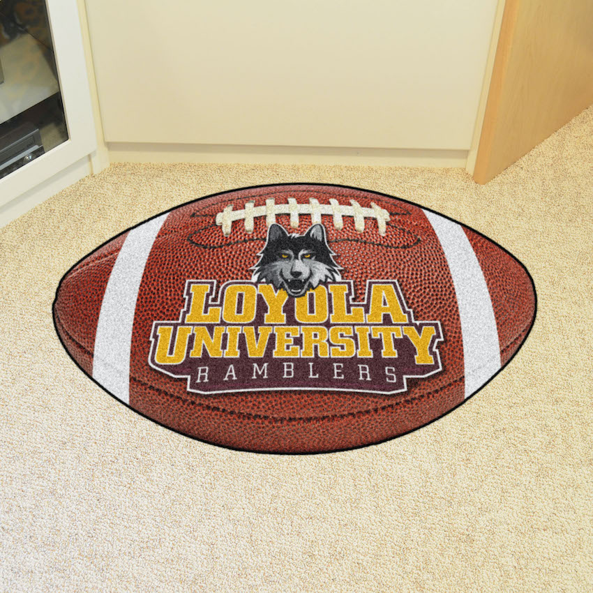Loyola Chicago Ramblers 22 x 35 FOOTBALL Mat