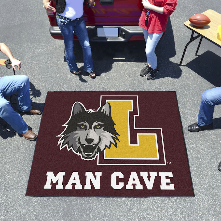 Loyola Chicago Ramblers MAN CAVE TAILGATER 60 x 72 Rug