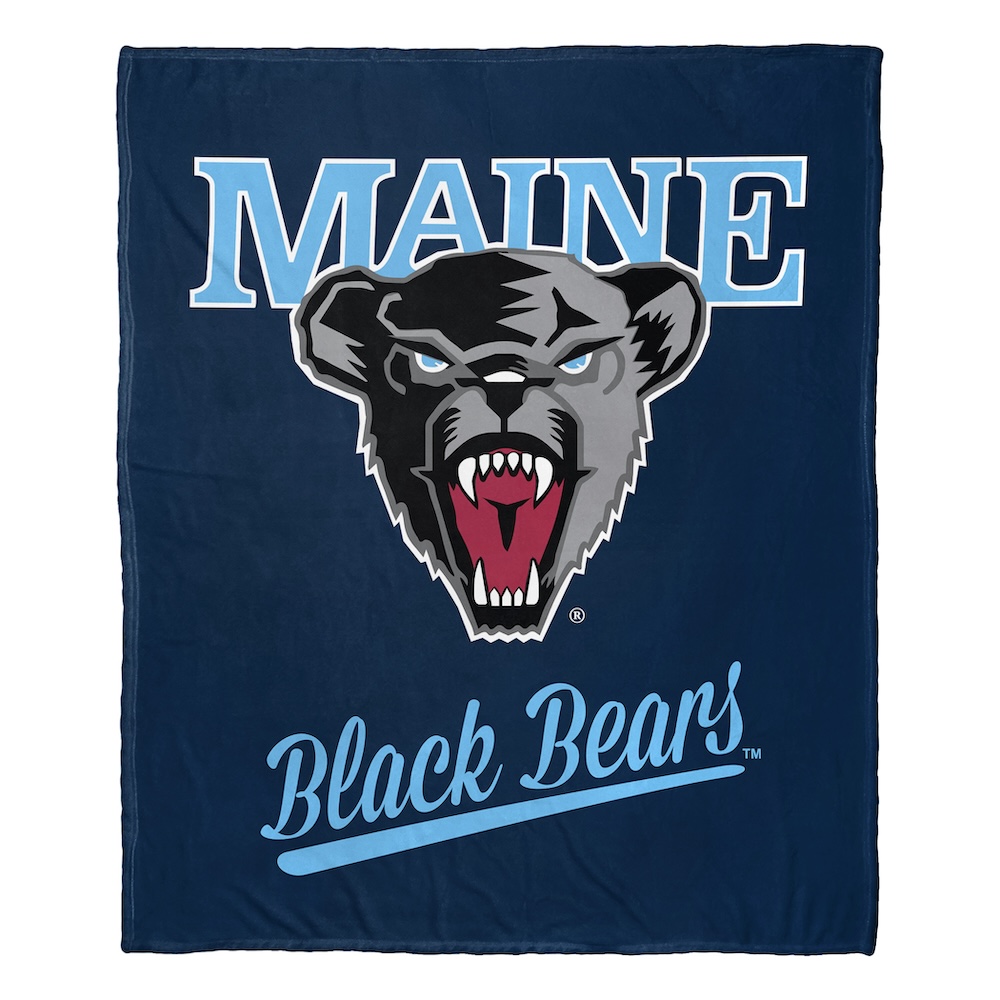 Maine Black Bears ALUMNI Silk Touch Throw Blanket 50 x 60 inch
