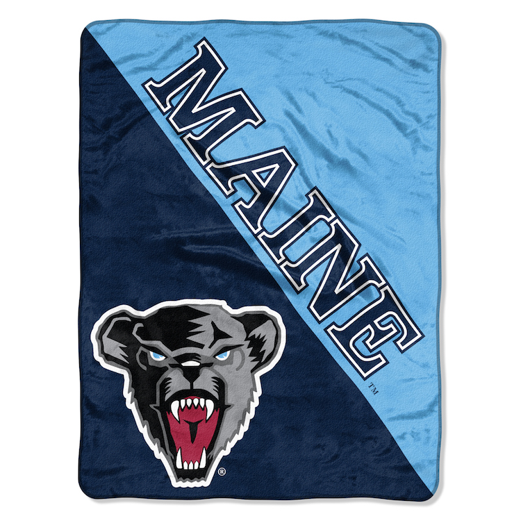 Maine Black Bears Micro Raschel 50 x 60 Team Blanket