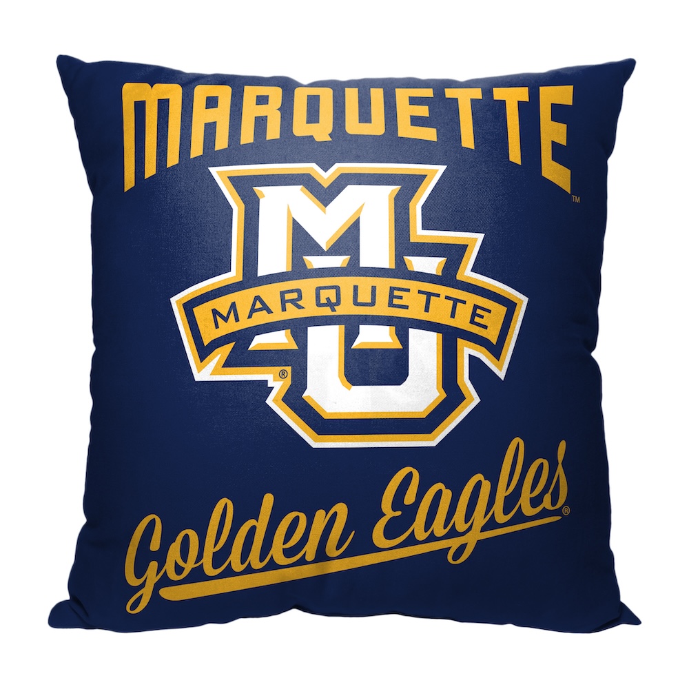 Marquette Golden Eagles ALUMNI Decorative Throw Pillow 18 x 18 inch