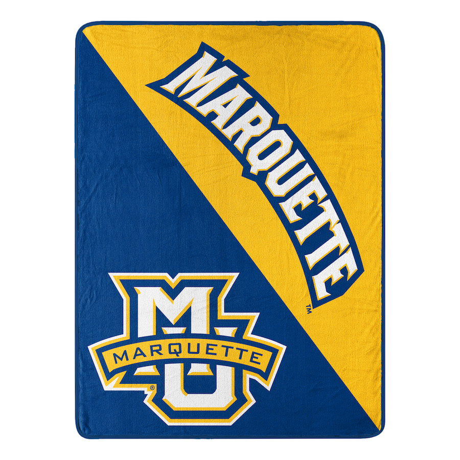 Marquette Golden Eagles Micro Raschel 50 X 60 Team Blanket Buy At Khc Sports