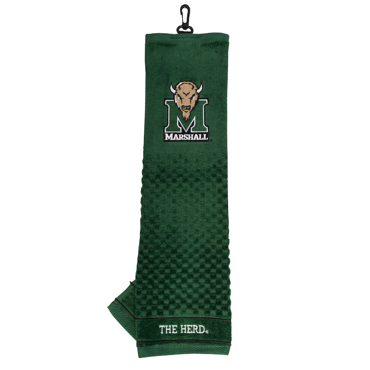 Marshall Thundering Herd Embroidered Golf Towel