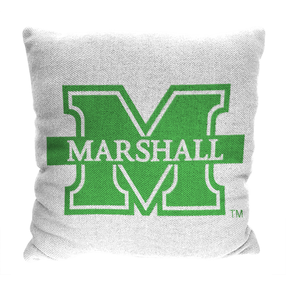 Marshall Thundering Herd Double Sided INVERT Woven Pillow