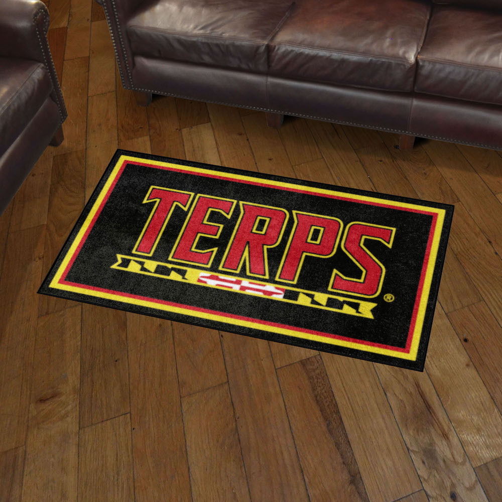 Maryland Terrapins 3x5 Area Rug - 2nd Logo