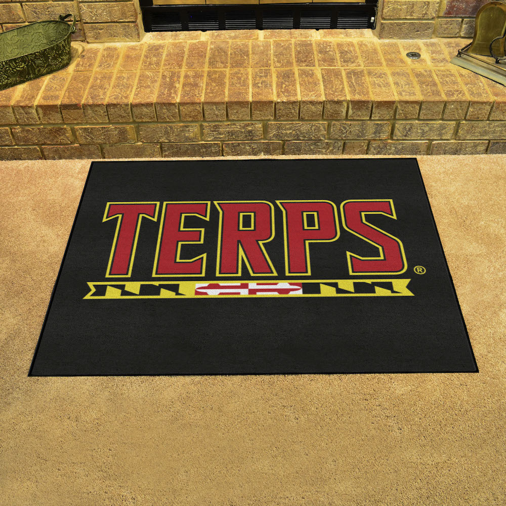 Maryland Terrapins ALL STAR 34 x 45 Floor Mat - 2nd Logo