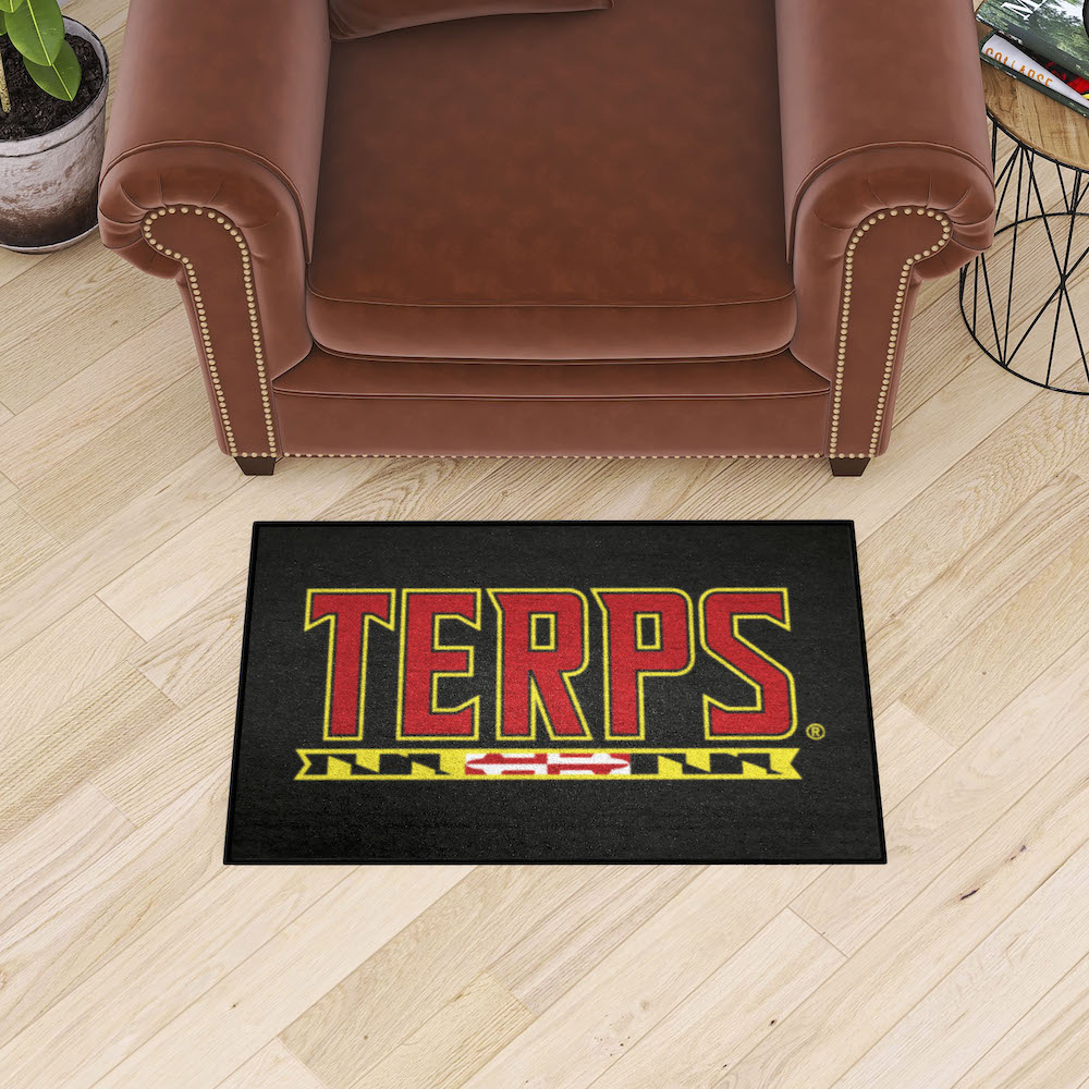 Maryland Terrapins 20 x 30 STARTER Floor Mat - 2nd Logo