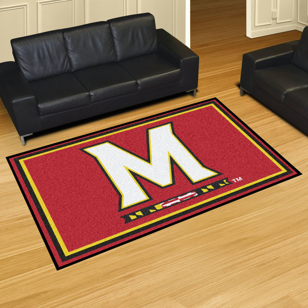 Maryland Terrapins 5x8 Area Rug