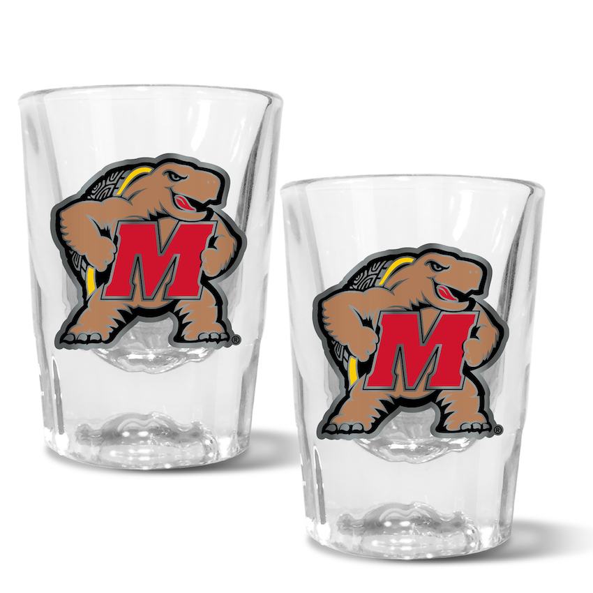 Maryland Terrapins 2pc Prism Shot Set