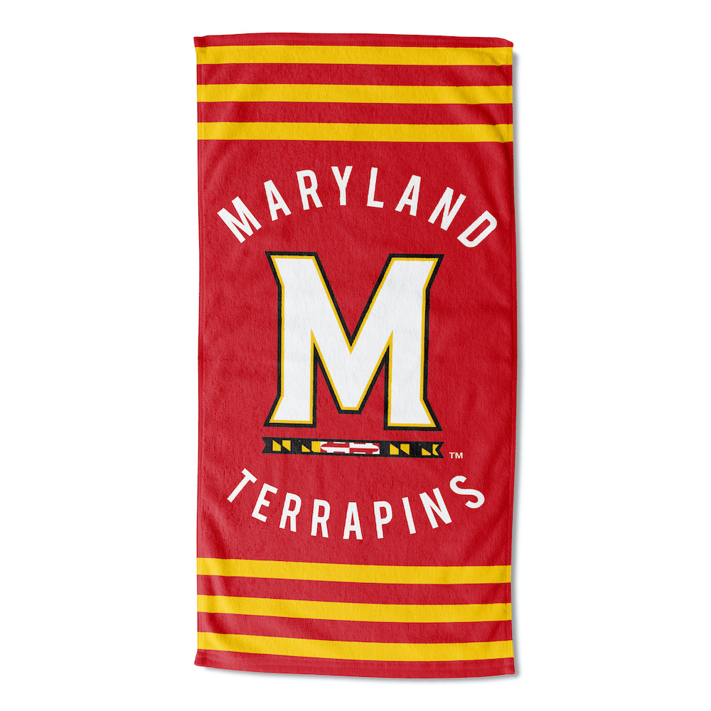 Maryland Terrapins Beach Towel