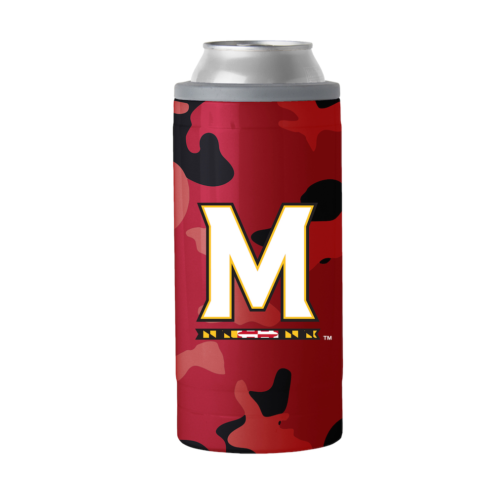 Maryland Terrapins Camo Swagger 12 oz. Slim Can Coolie
