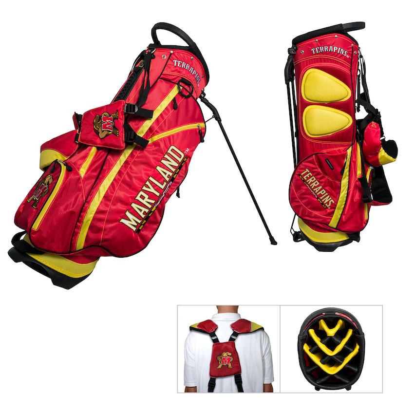 Maryland Terrapins Fairway Carry Stand Golf Bag