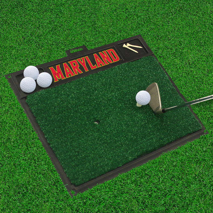 Maryland Terrapins Golf Hitting Mat