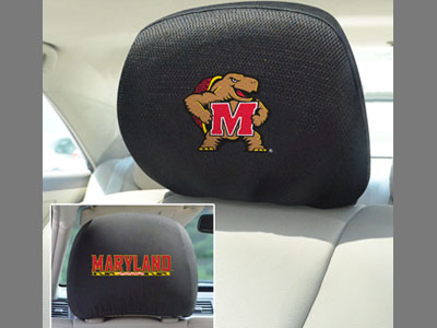 Maryland Terrapins Head Rest Covers