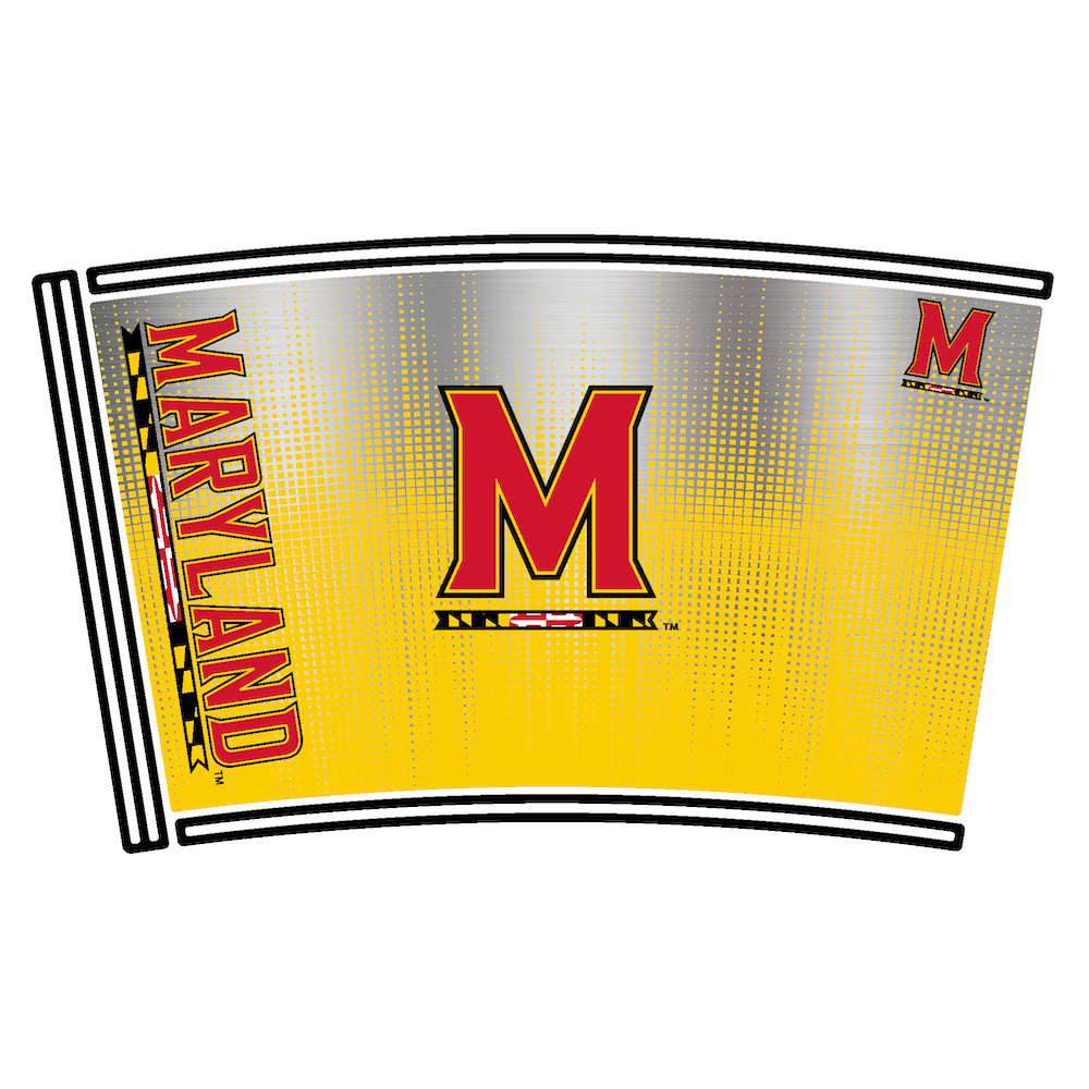 Maryland Terrapins 18 oz ROADIE Travel Tumbler