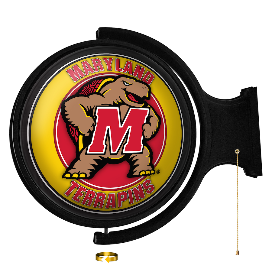 Maryland Terrapins LED Rotating Wall Sign