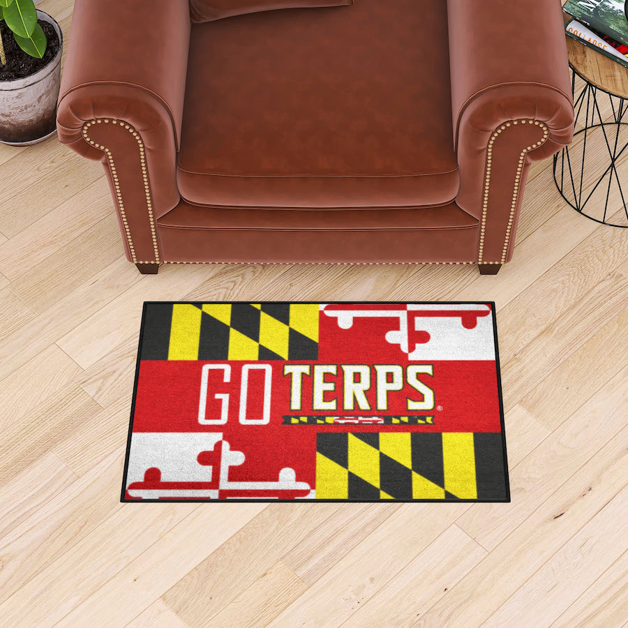 Maryland Terrapins SLOGAN 20 x 30 Starter Floor Mat