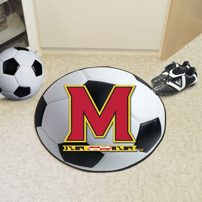 Maryland Terrapins SOCCER BALL Mat