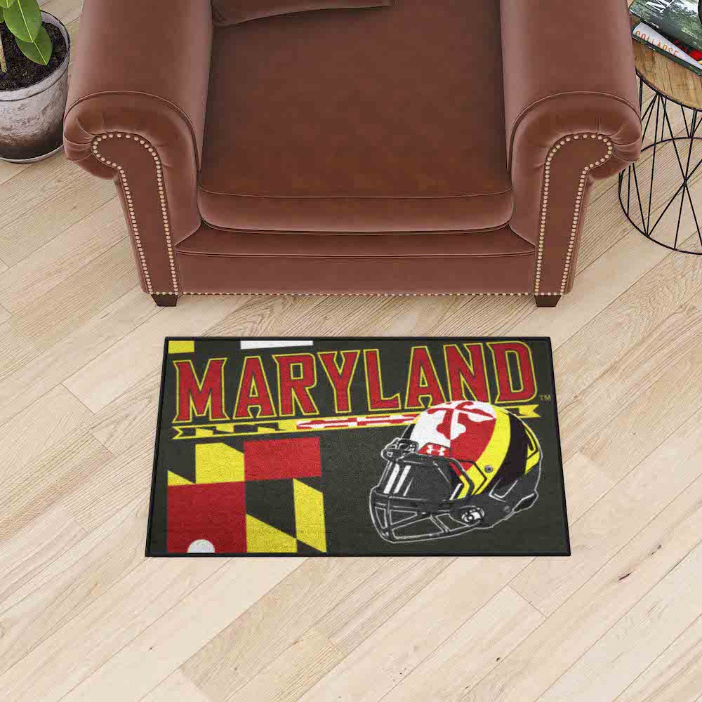 Maryland Terrapins 20 x 30 Uniform STARTER Floor Mat