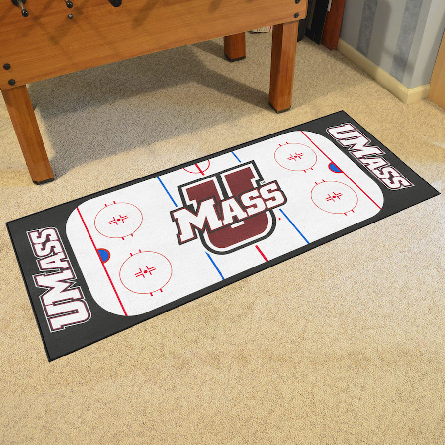 Massachusetts Minutemen 30 x 72 Hockey Rink Carpet Runner