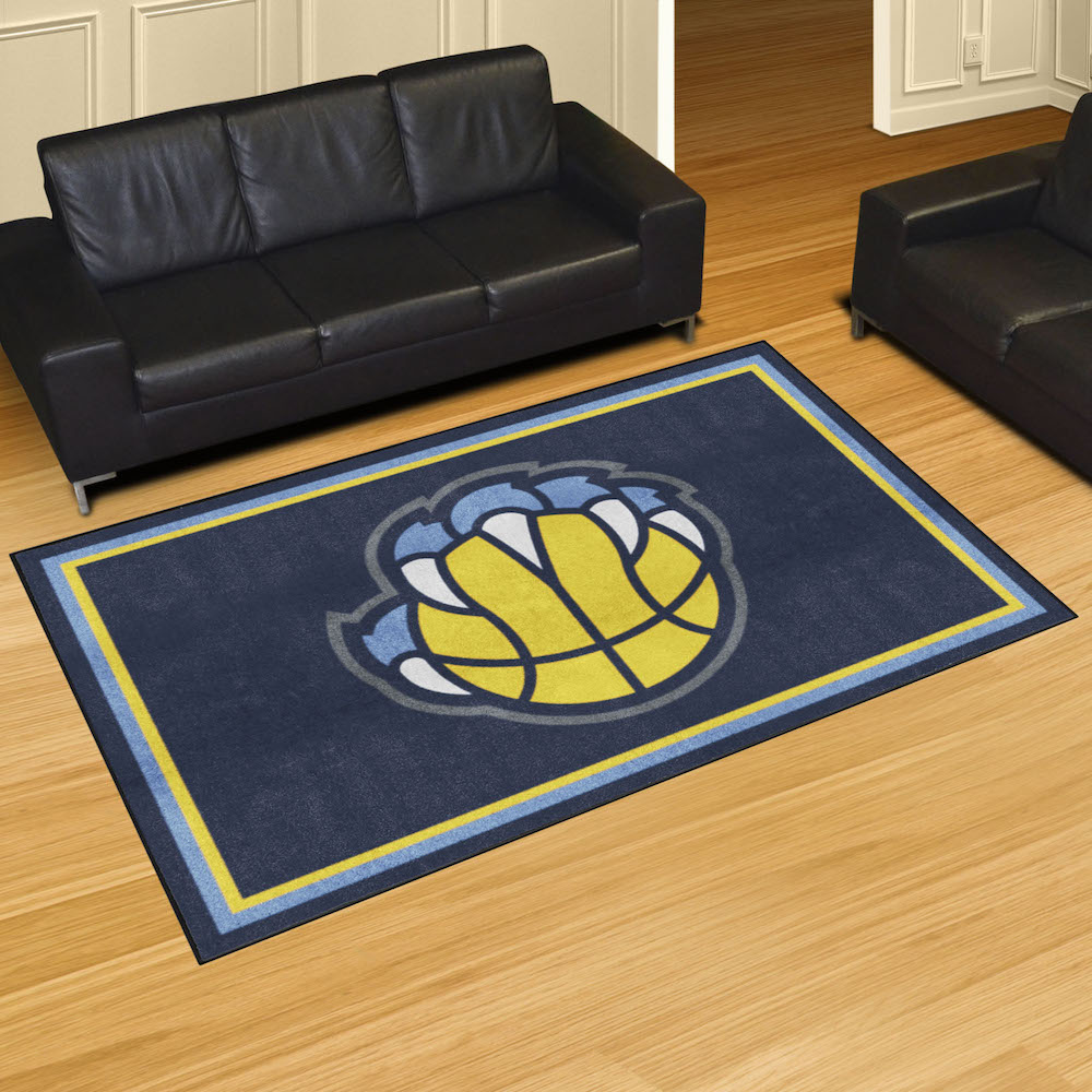 Memphis Grizzlies 5x8 Area Rug - 2nd Logo