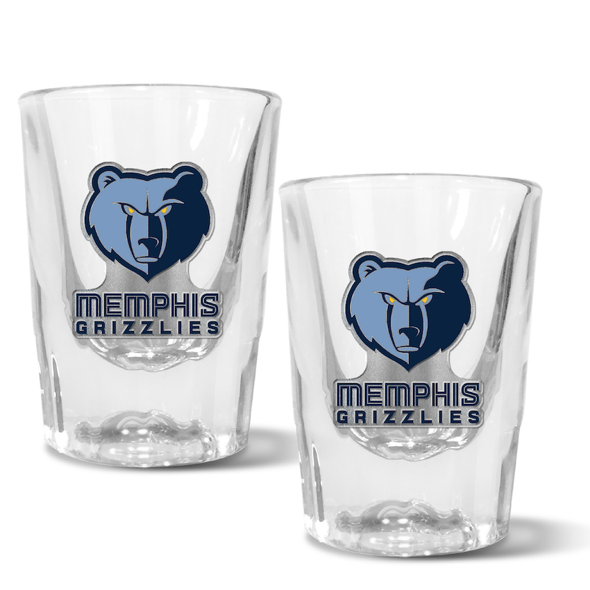 Memphis Grizzlies 2pc Prism Shot Set