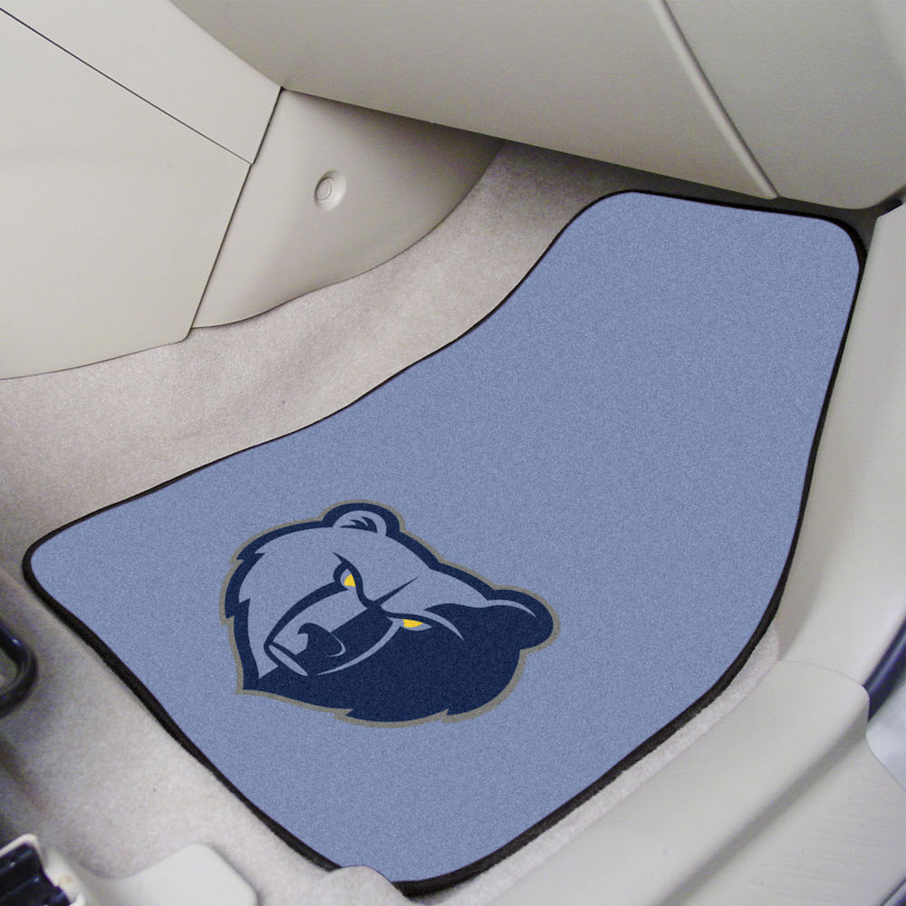 Memphis Grizzlies Car Floor Mats 18 x 27 Carpeted-Pair