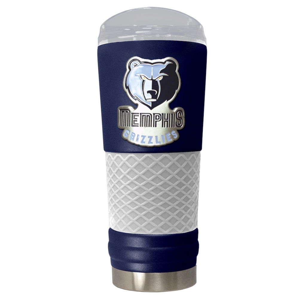 Memphis Grizzlies 24 oz DRAFT SERIES NBA Powder Coated Insulated Travel Tumbler