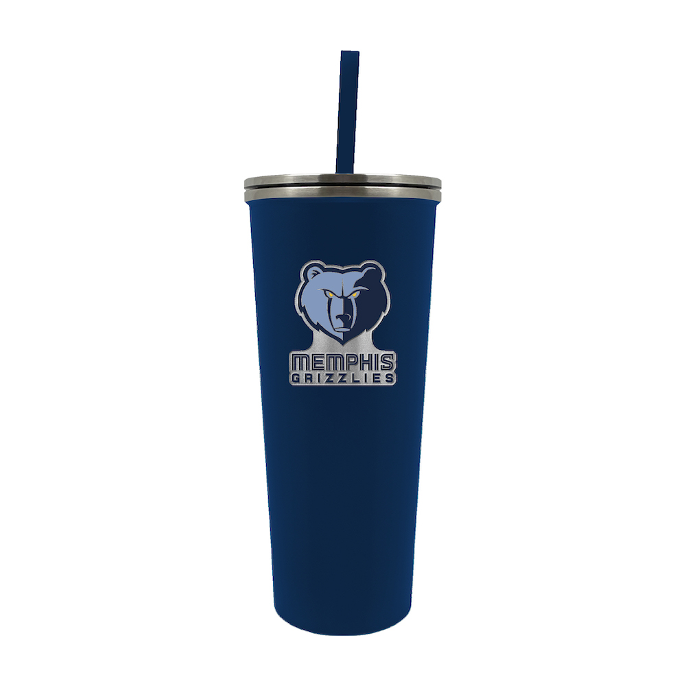 Memphis Grizzlies 24 oz Team Color Skinny Tumbler