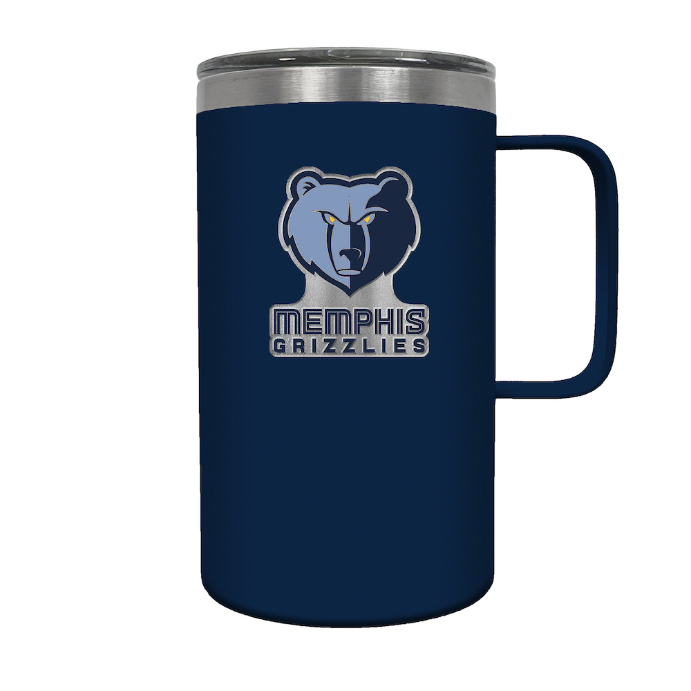 Memphis Grizzlies 18 oz HUSTLE Travel Mug - Team Color