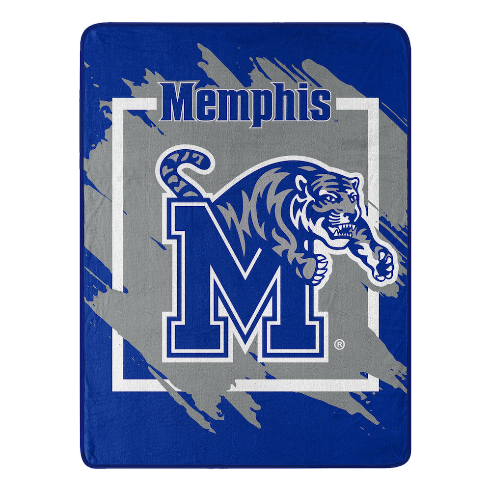 Memphis Tigers Micro Raschel 50 x 60 Team Blanket