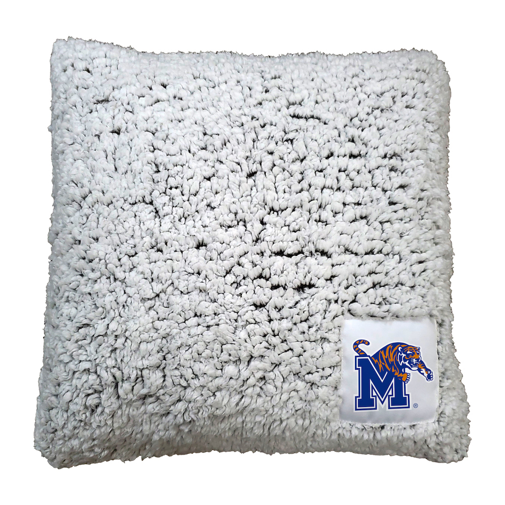 Memphis Tigers Frosty Throw Pillow