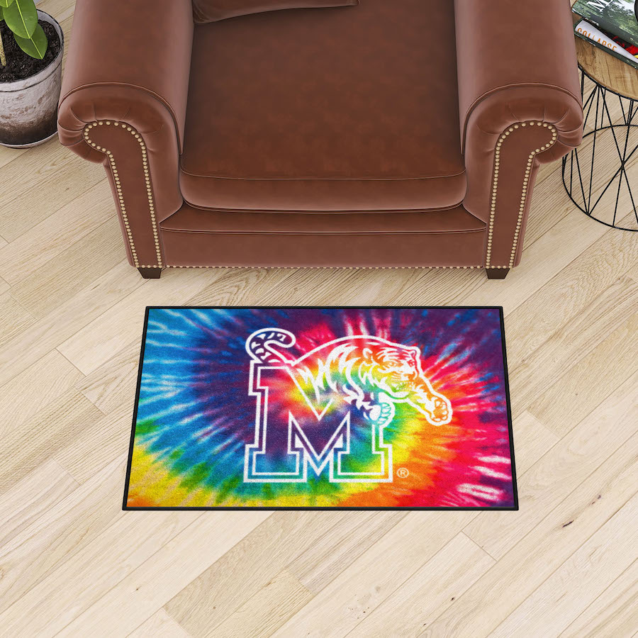 Memphis Tigers TIE-DIE 20 x 30 Starter Floor Mat